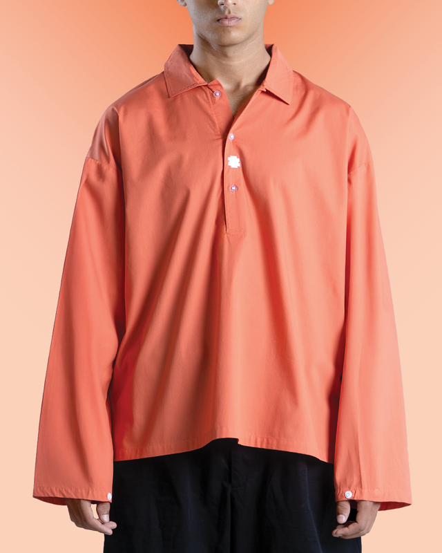 MESSY KURTA - ORANGE