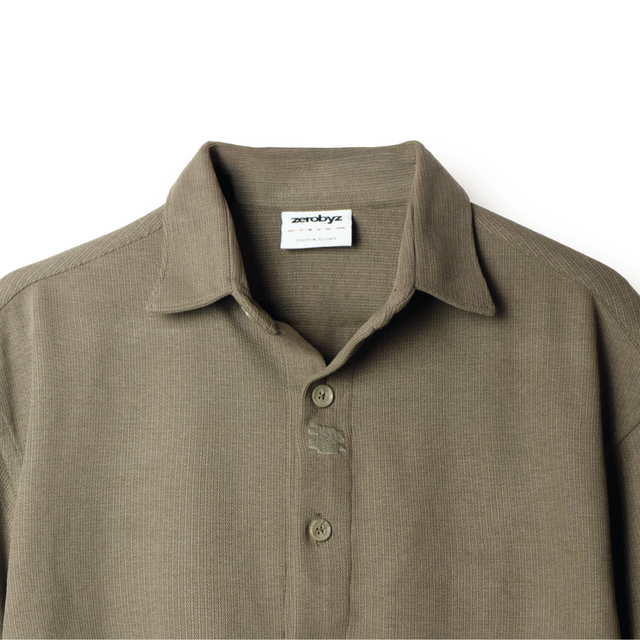 Earthen Ease Shirt - Dried Herb Olive