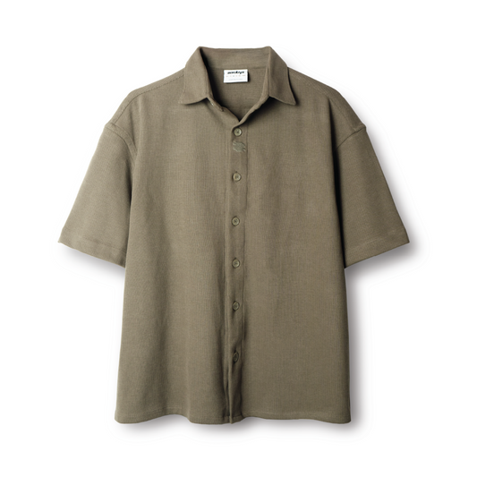 Earthen Ease Shirt - Dried Herb Olive