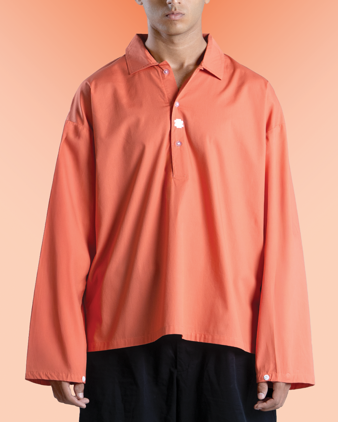 MESSY KURTA - ORANGE