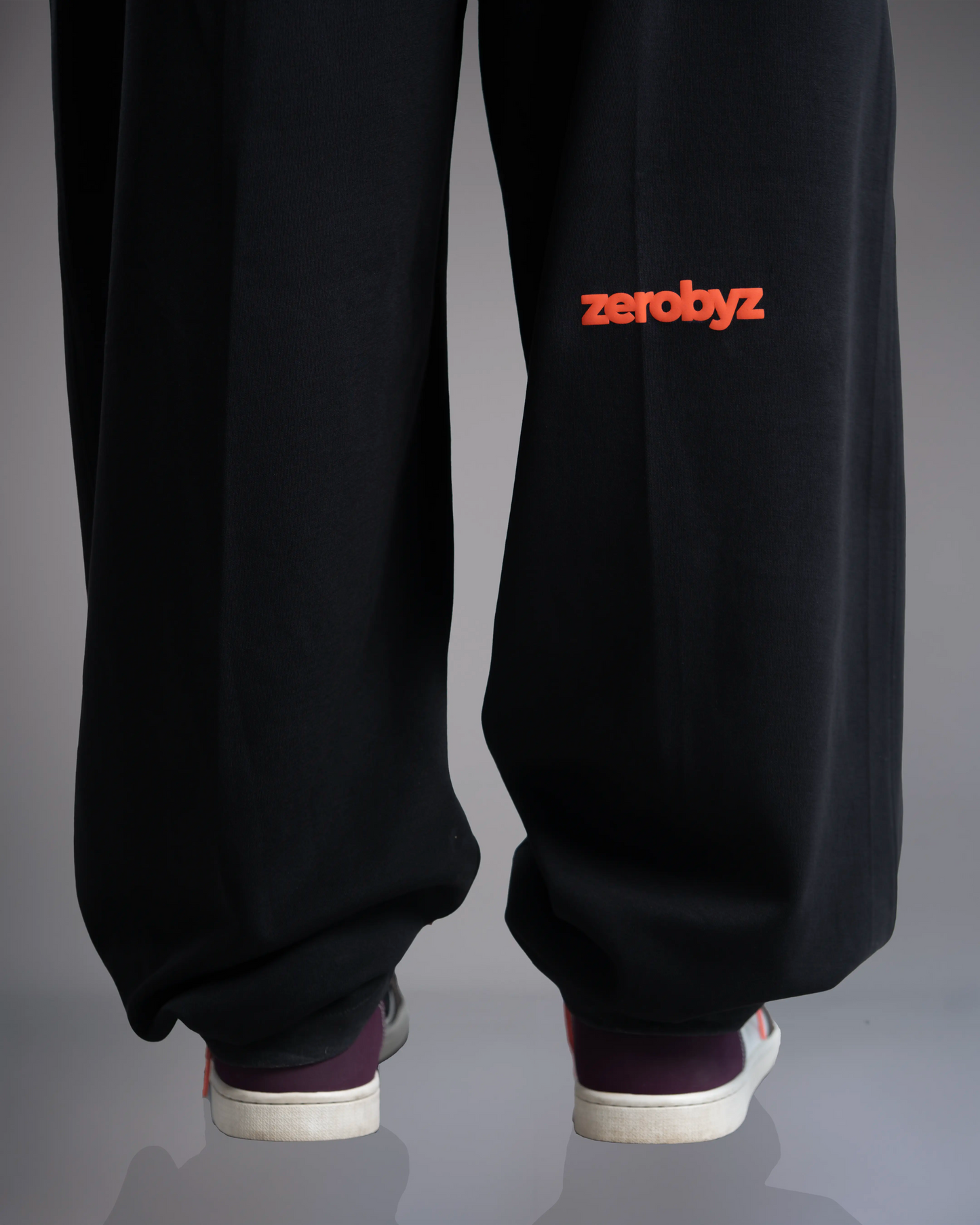 NEVER BEEN NORMAL - Baggy Black Pant