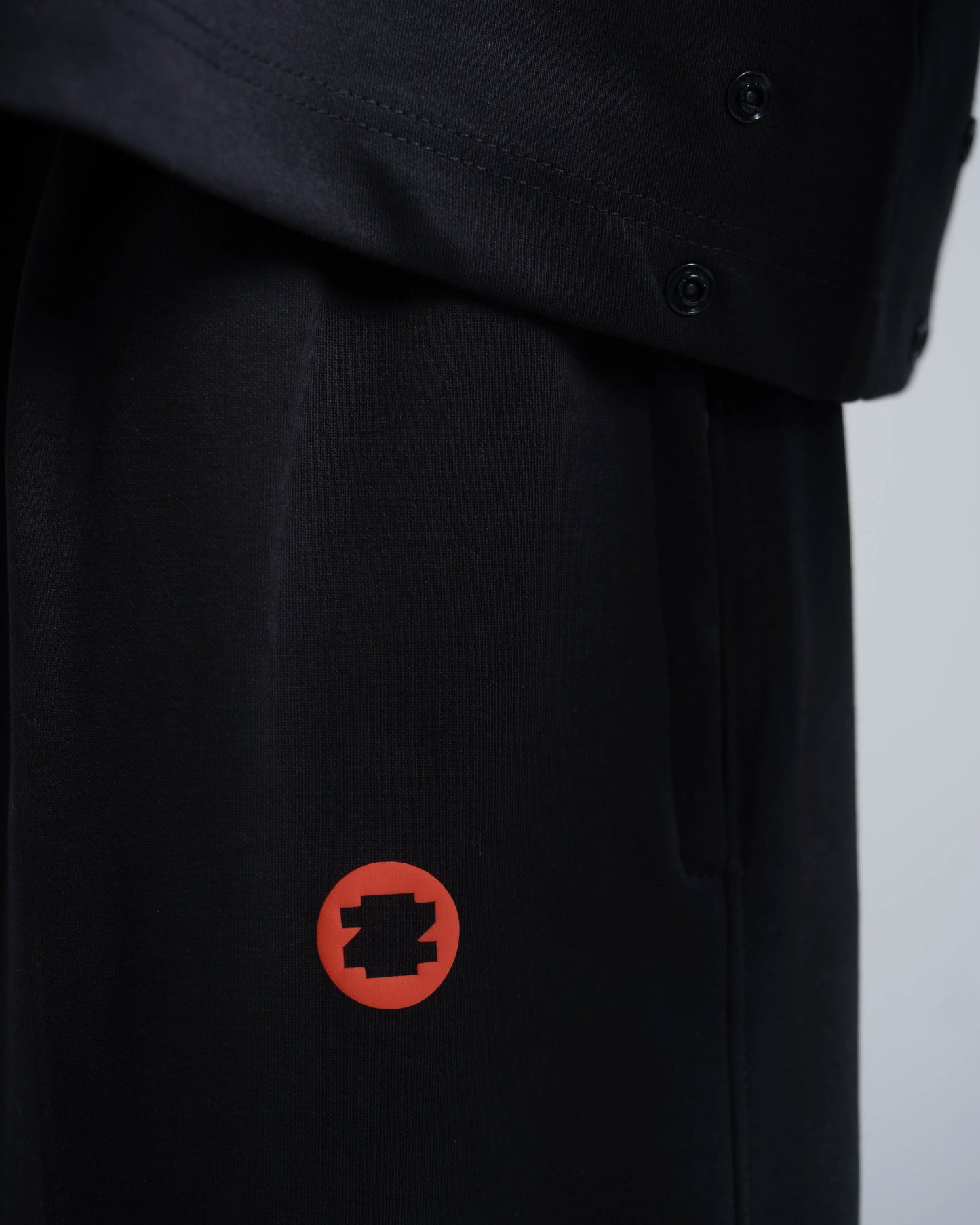 NEVER BEEN NORMAL - Baggy Black Pant