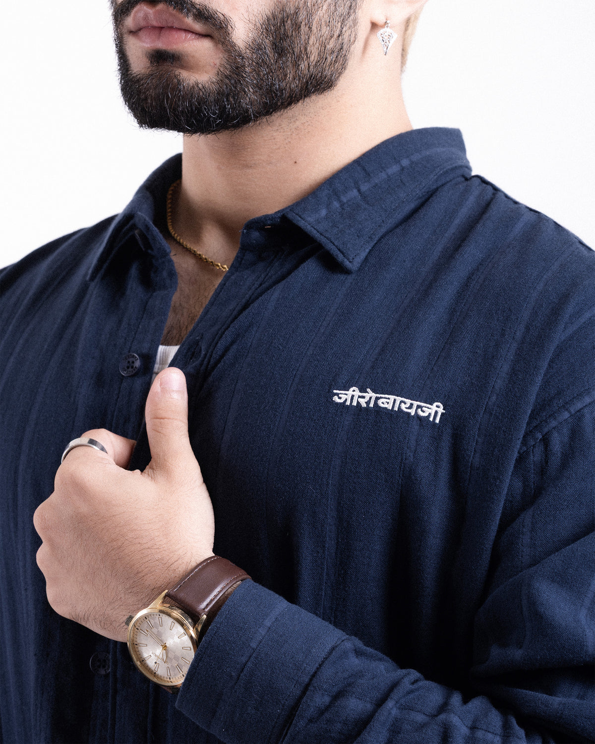 Subtle Shirt - Navy blue