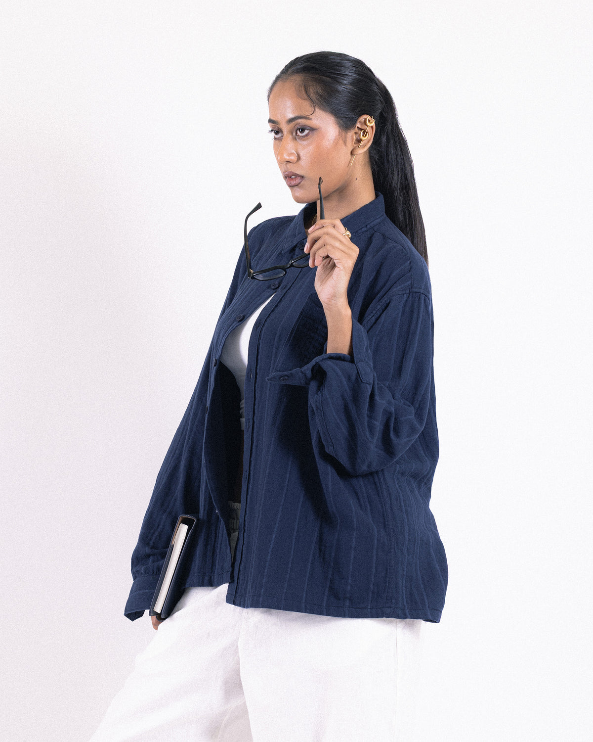Subtle Shirt - Navy blue